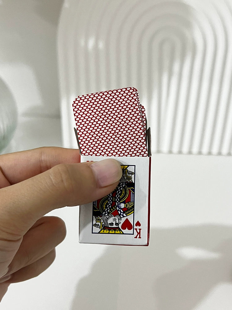 Mini Small Poker Super Q Cute Travel Card Board Game Card Portable Small Game Card Creative Gift