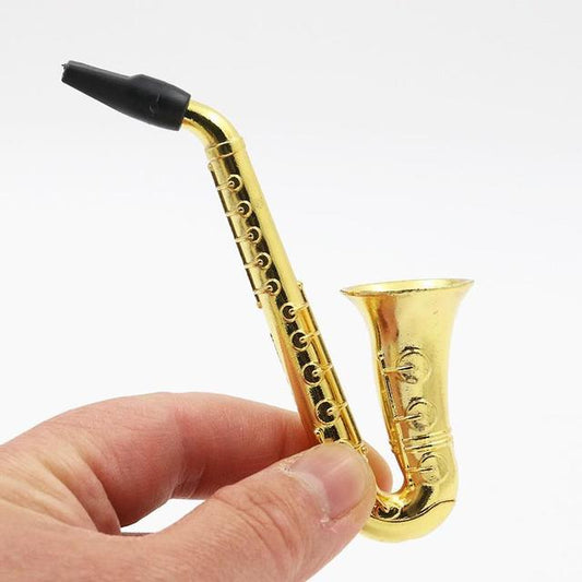 Unique Saxophone Mini Portable Smoking Pipe