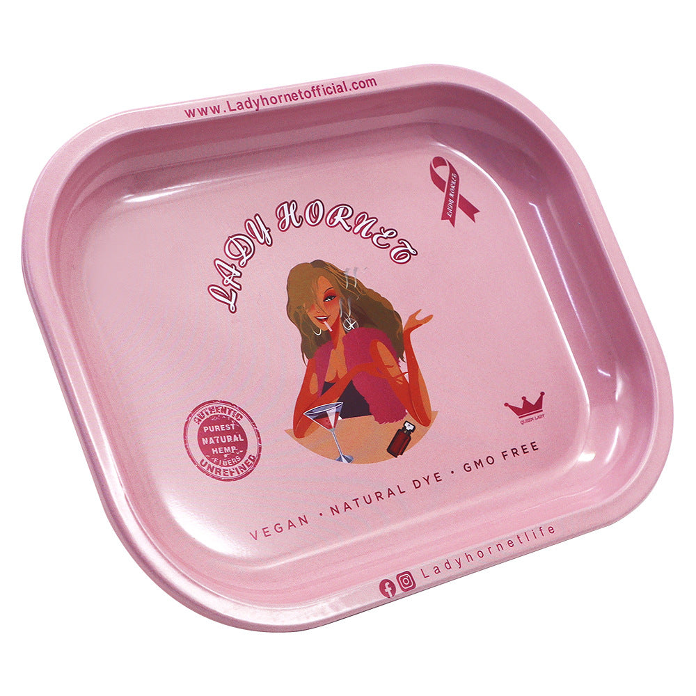 Girly Pattern Printed Small Rolling Tray