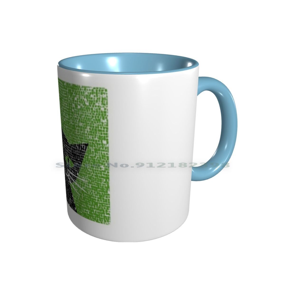 Black Cat Ceramic Mug