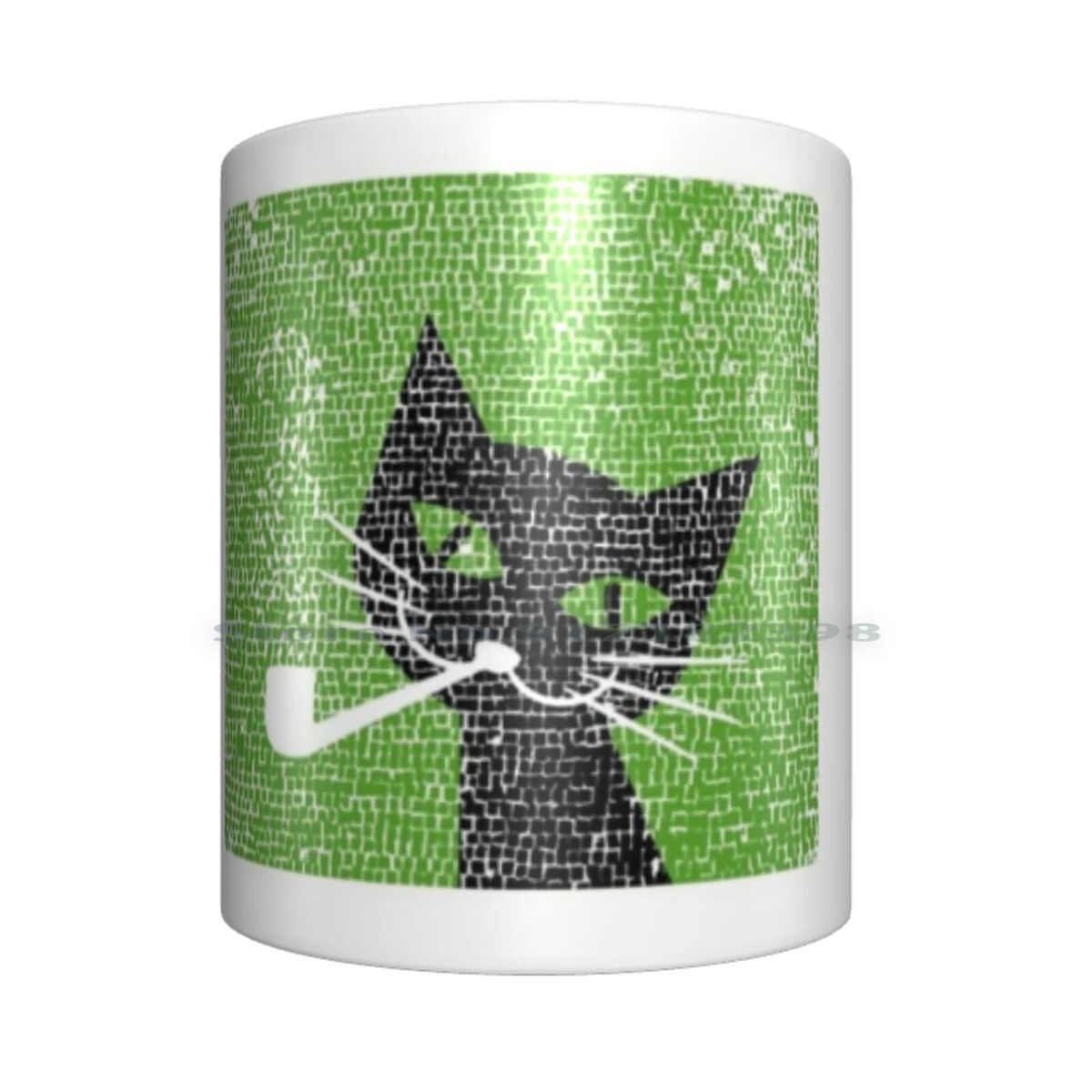 Black Cat Ceramic Mug