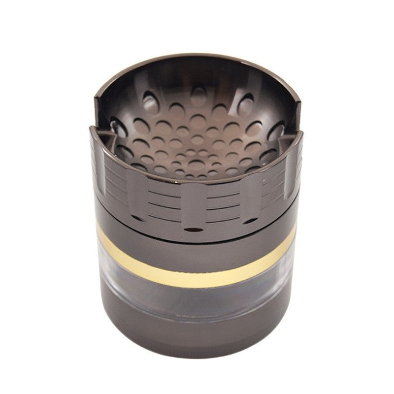 The nest-like pattern smoke mill alloy is durable, fashionable, novel, unique, beautiful and convenient