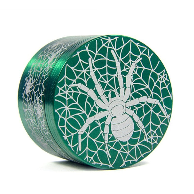 Spider pattern smoke mill alloy durable, fashionable, novel, unique, beautiful and convenient