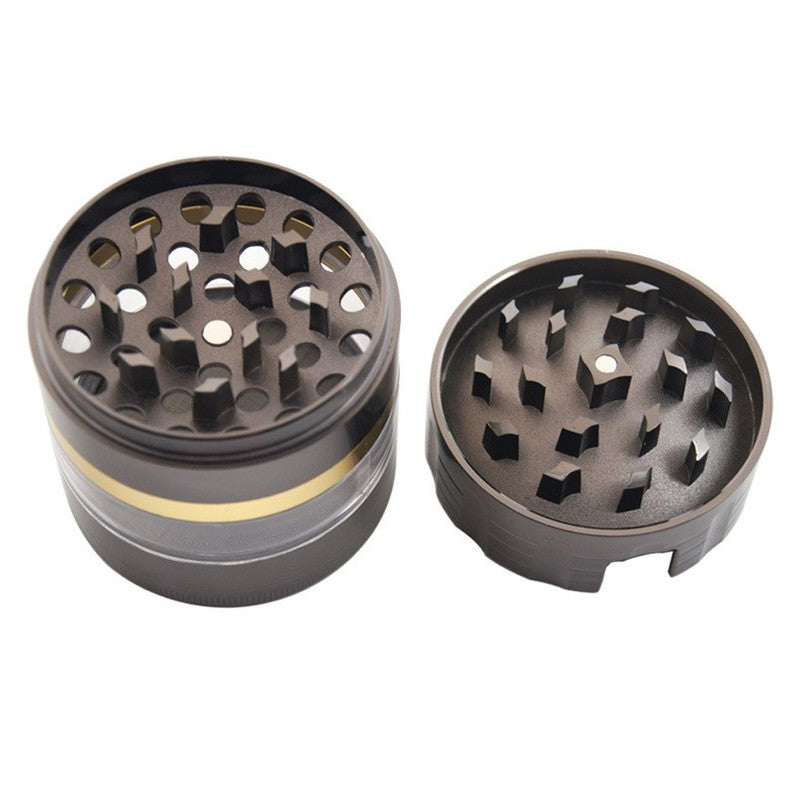 The nest-like pattern smoke mill alloy is durable, fashionable, novel, unique, beautiful and convenient