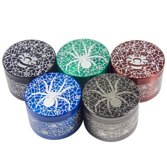 Spider pattern smoke mill alloy durable, fashionable, novel, unique, beautiful and convenient